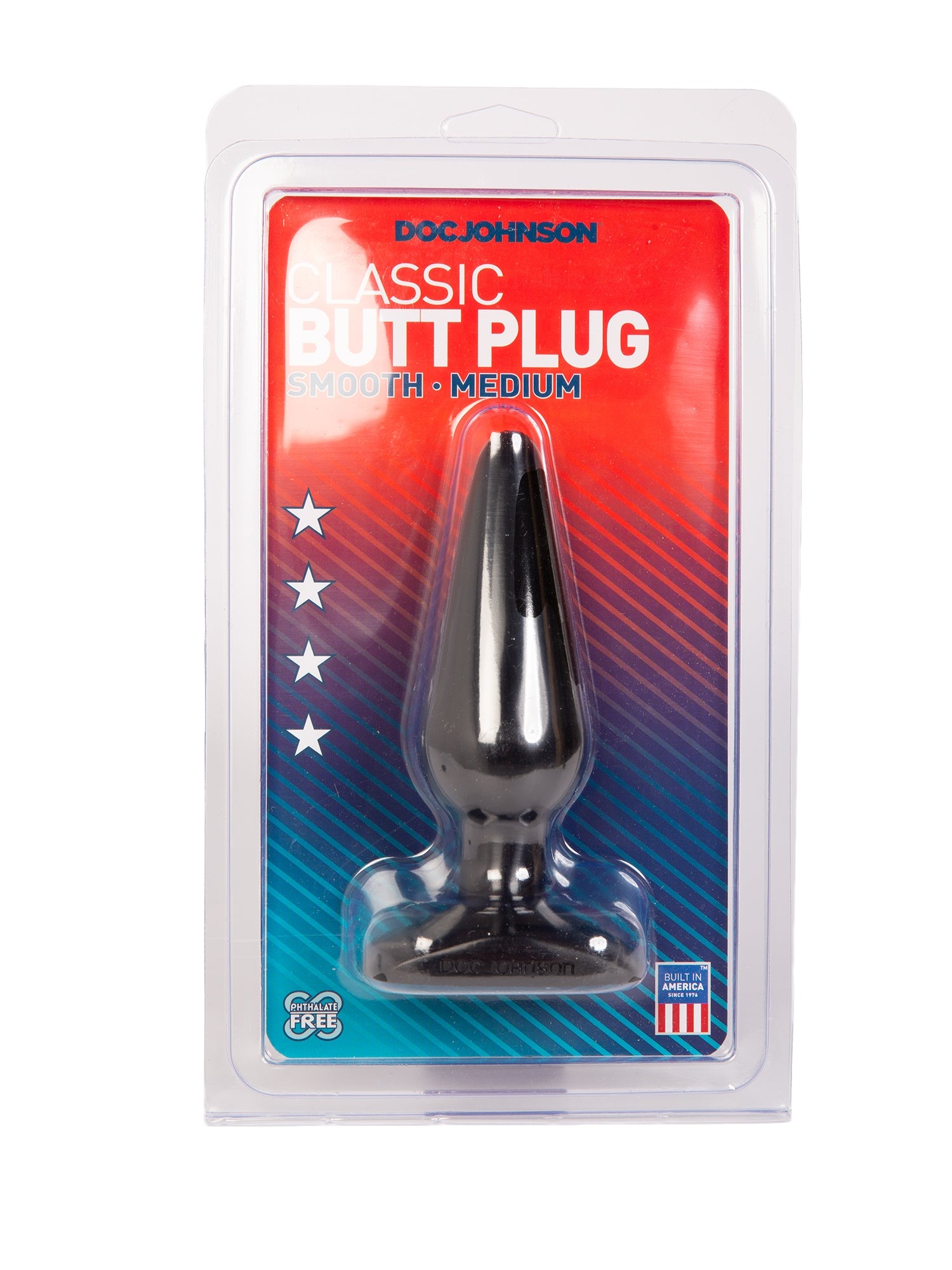 Medium Butt Plug Black Skin Two UK Medium Butt Plug Black Skin Two UK