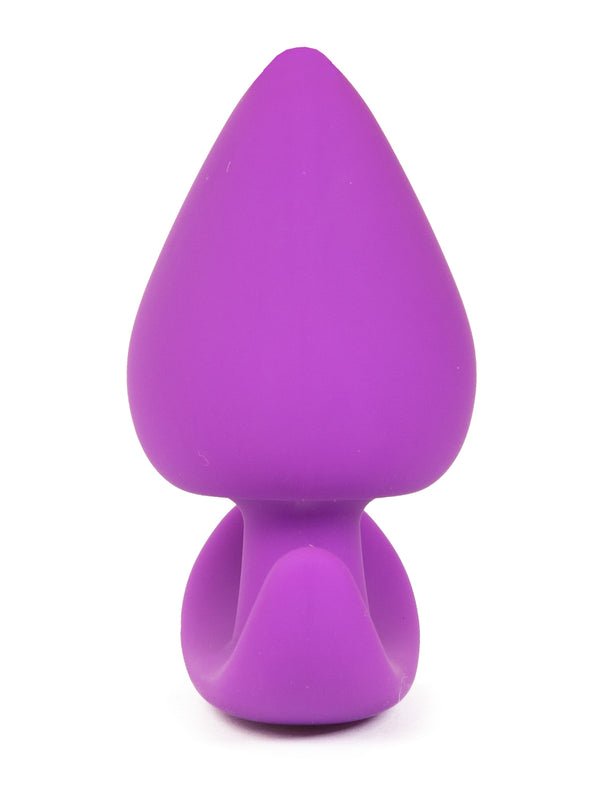 Skin Two UK Medium Silicone Butt Plug in Purple Anal Toy