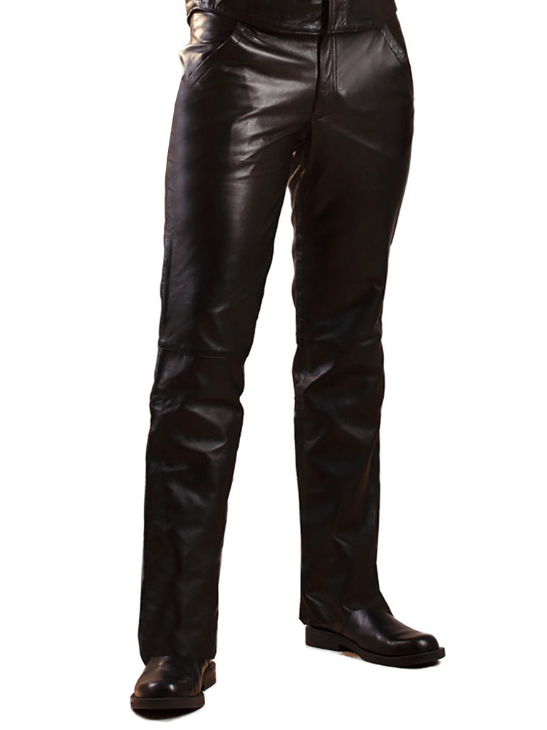 Skin Two UK Men's Leather Jeans Trousers