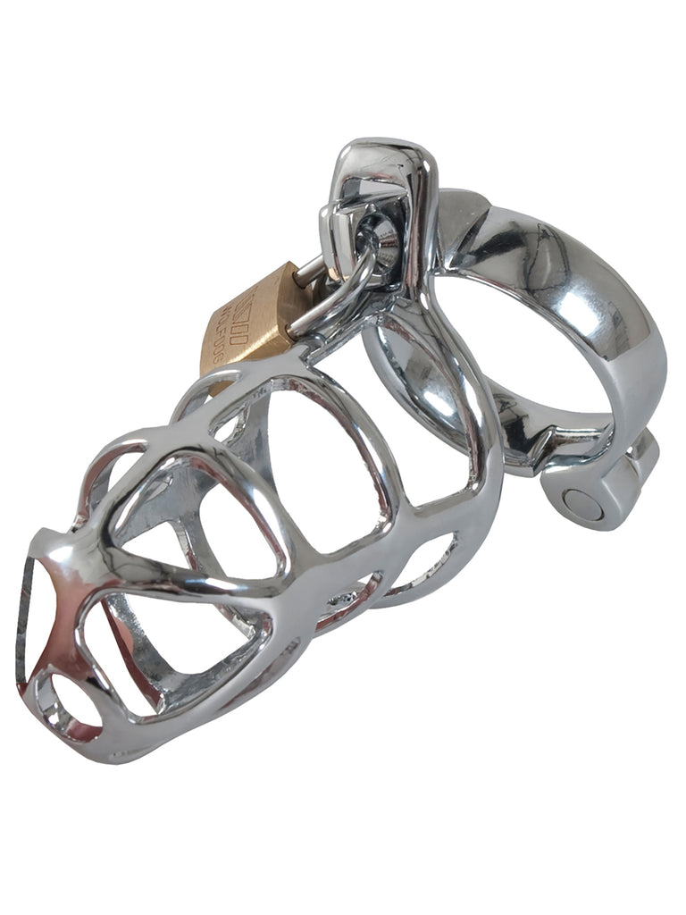 Skin Two UK Metal Male Chastity Cage Set Chastity