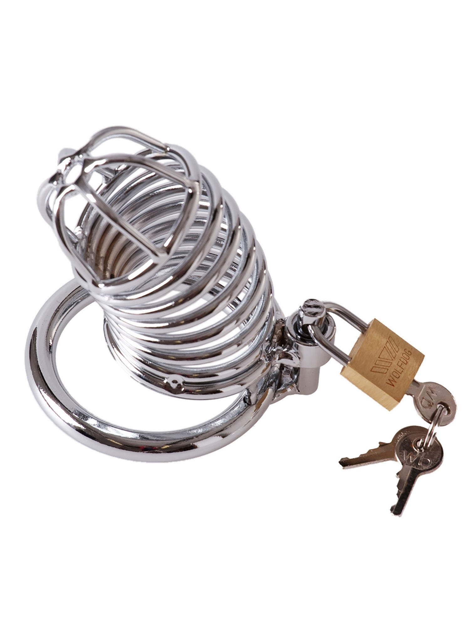 Metal Ringed Chastity Device – Skin Two UK