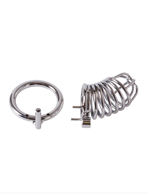 Skin Two UK Metal Ringed Chastity Device Chastity
