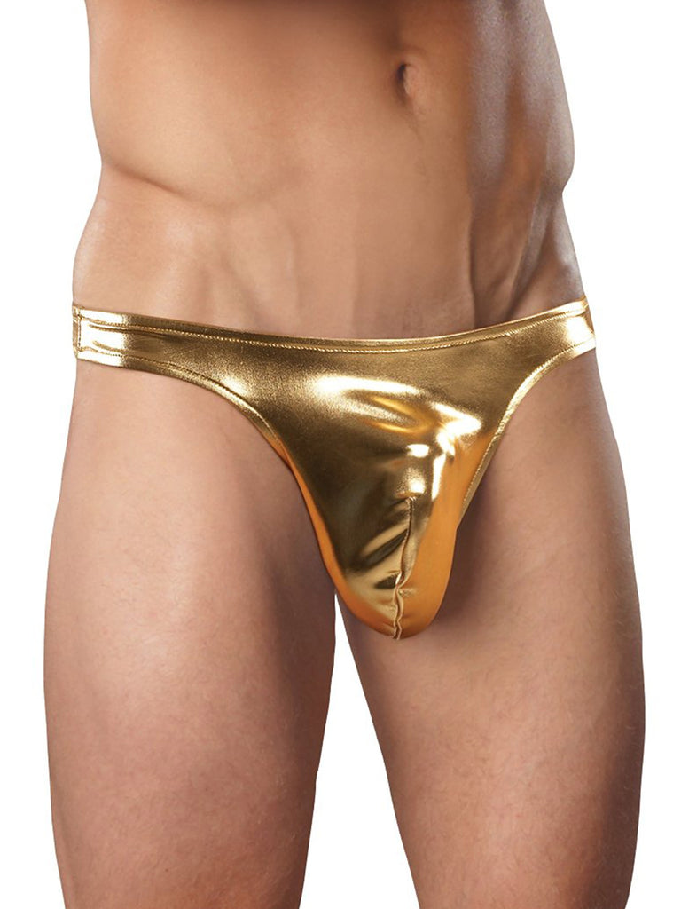 Skin Two UK Metallic Bong Thong - Red Briefs