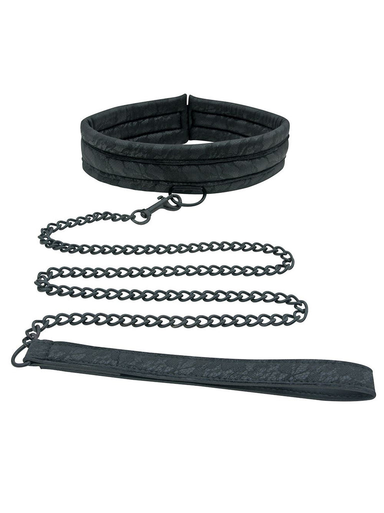Skin Two UK Midnight Lace Collar and Leash Collar