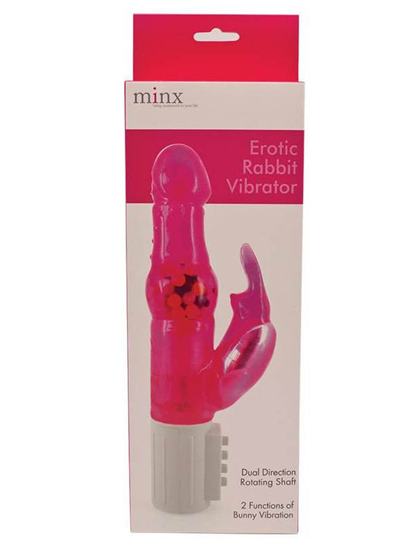 Skin Two UK Minx 7 Inch Erotic Rabbit Vibrator Vibrator