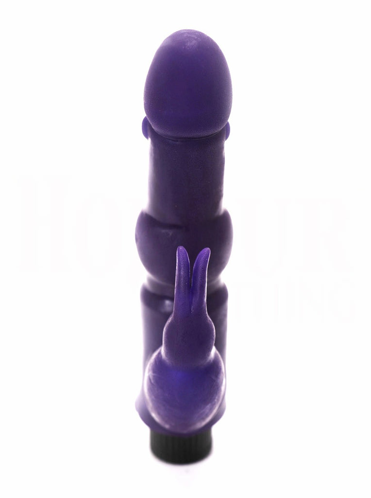 7 Inch Water Bunny Jelly Vibrator Purple  Skin Two UK