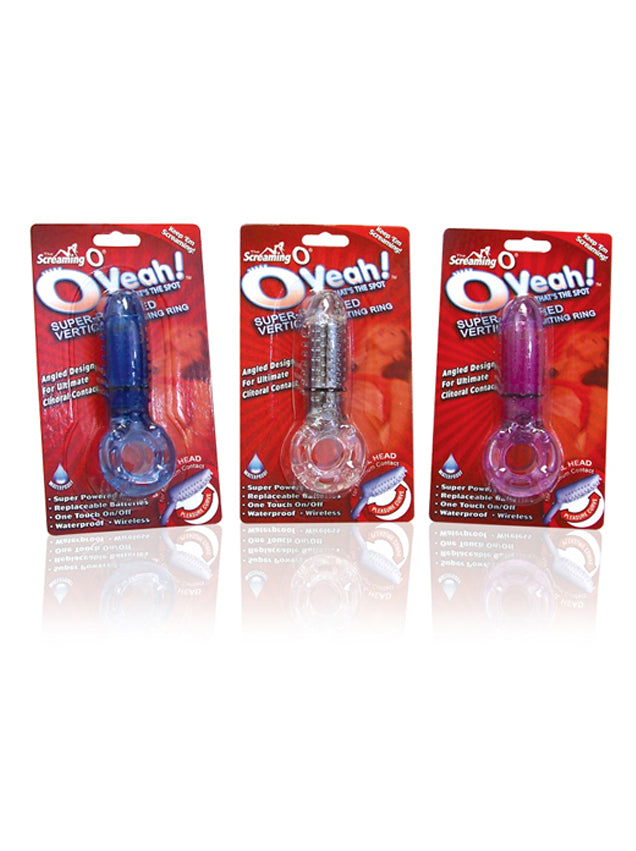 Screaming O O Yeah Vibrating Cock Ring – Skin Two UK