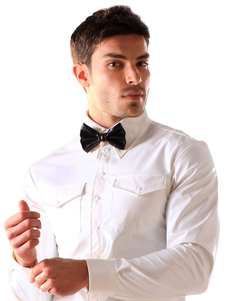 Skin Two UK PVC Bow Tie - One Size Accessories