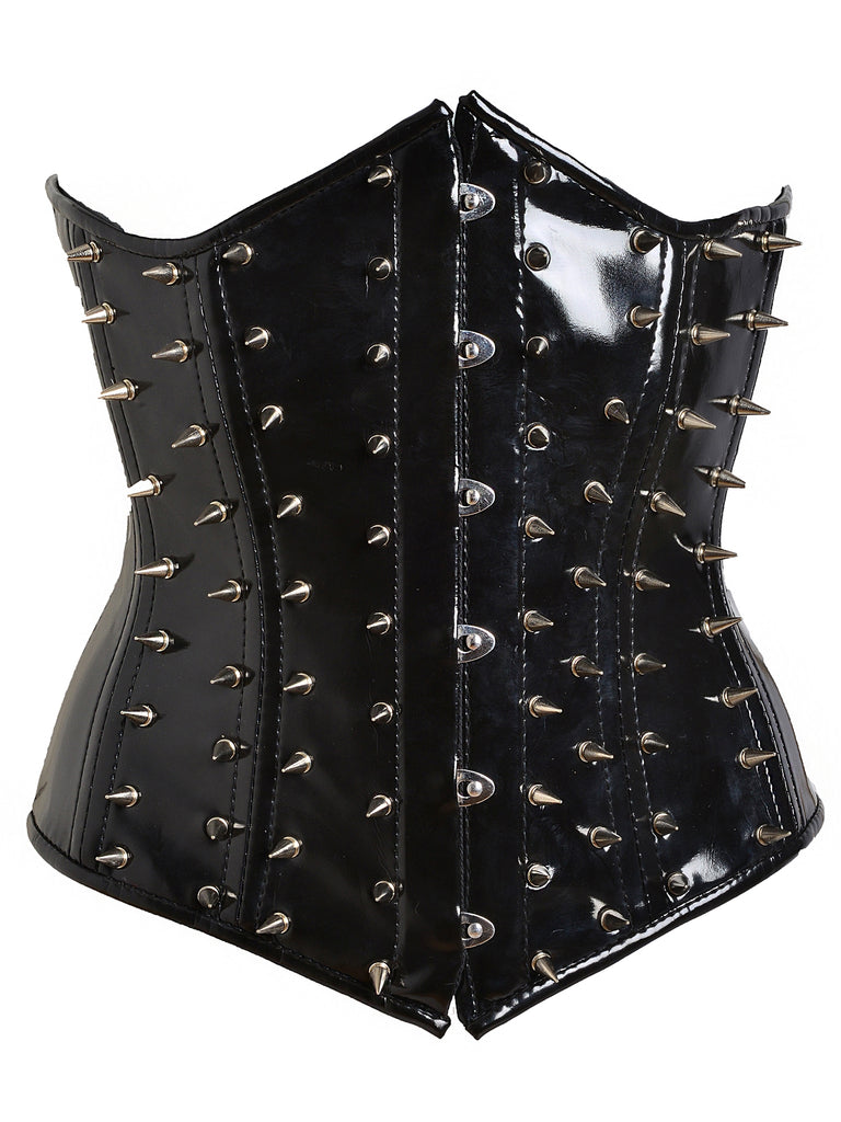 Skin Two UK PVC Drusilla Spike Corset Corset