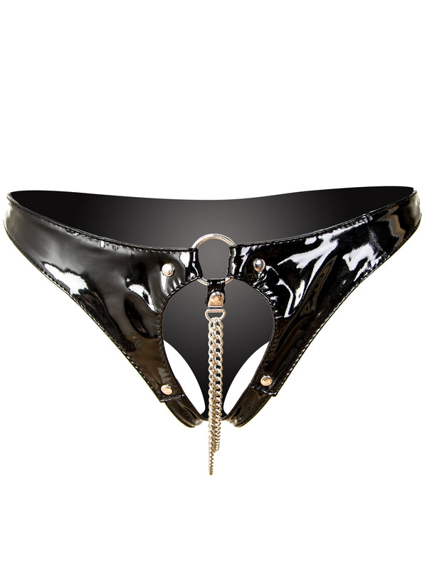 Skin Two UK PVC Kinky Knix With Chain Knickers