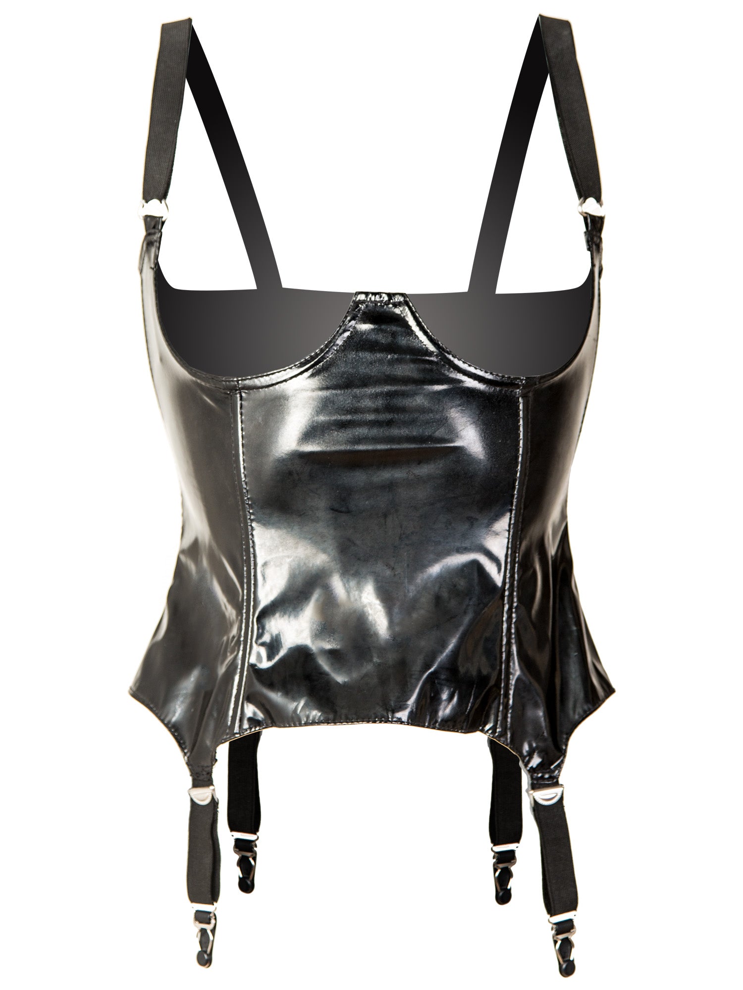 Pvc Basque PVC Open Top Basque – Skin Two UK