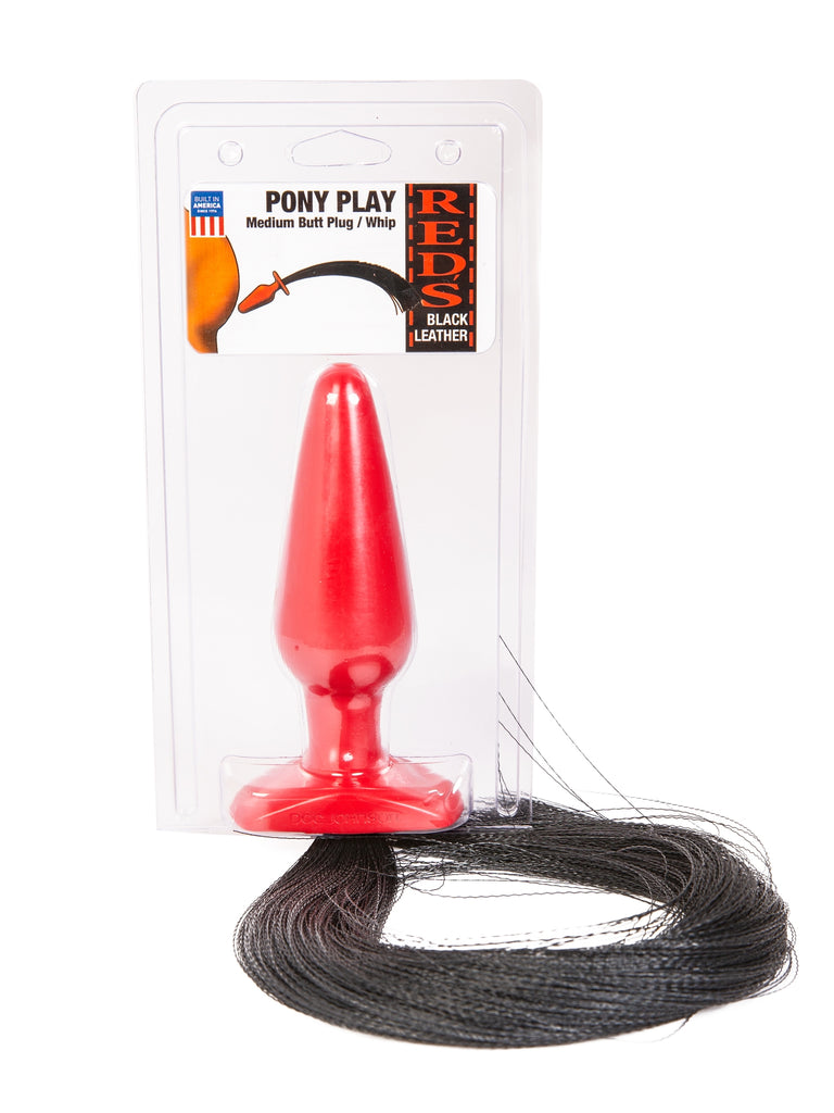 anal plug ponytail Pony Tail Rosebud Analplug from MaXX Steel