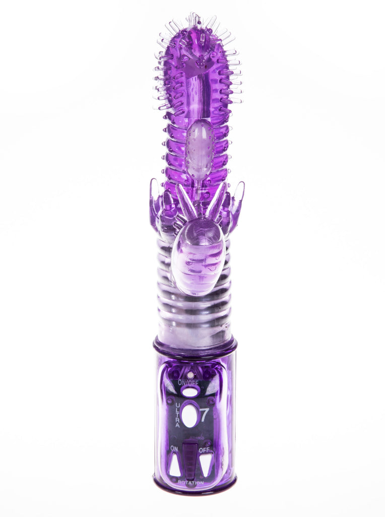 Purple Jessica Rabbit Duo Stimulation Vibrator  Skin Two UK