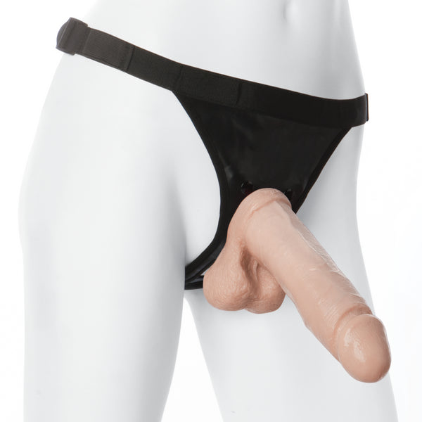 Skin Two UK Realistic Strap-On Dildo with Harness - One Size Strap Ons