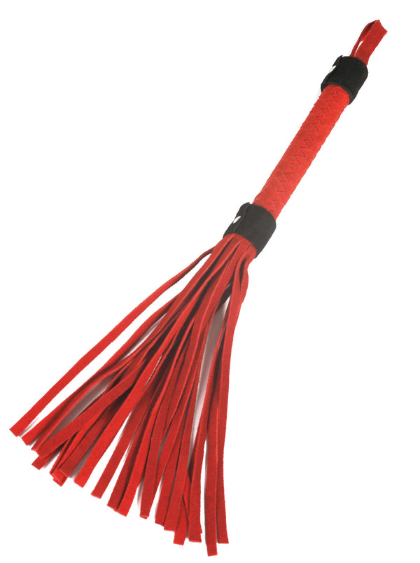 Skin Two UK Red & Black Suede Willy Whip Whip