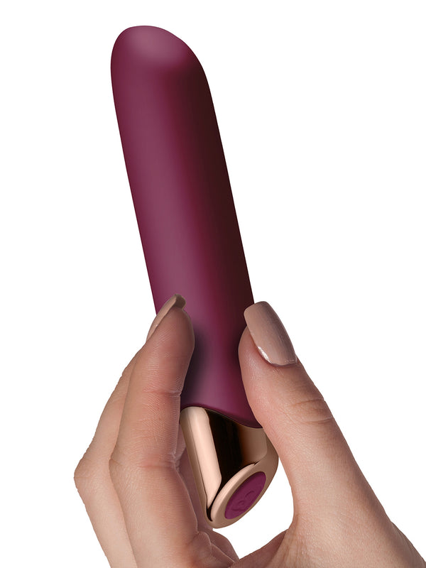 Skin Two UK Rocks Off Chaiamo Burgundy Vibrator
