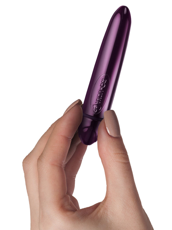 Skin Two UK Rocks Off Mona 10 Speed Metallic Purple Vibrator
