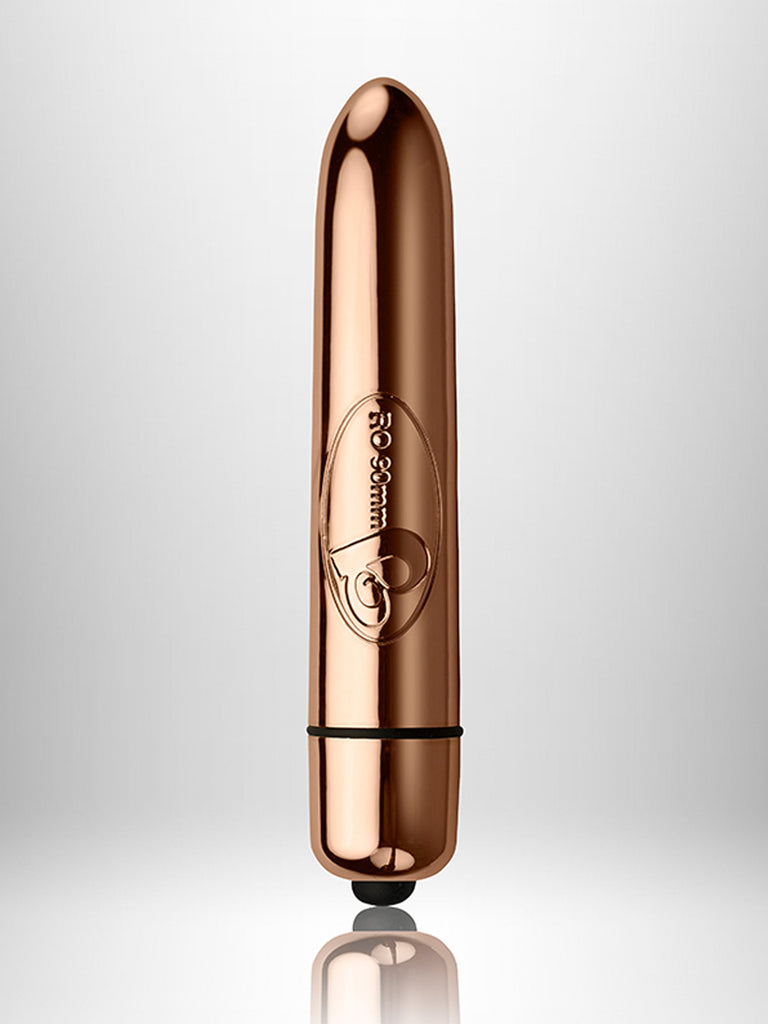 Skin Two UK Rocks Off RO-90mm 10 Speed - Rose Gold Vibrator