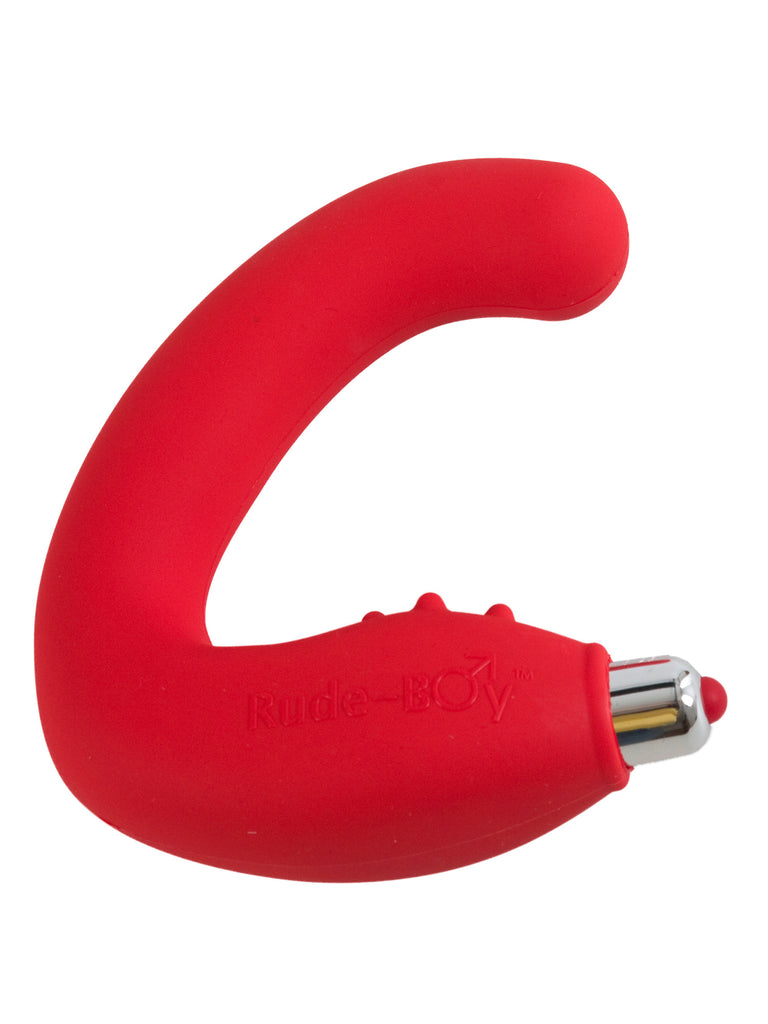 Rocks Off, Rude Boy Prostate Massager in Red Skin Two UK Rocks Off, Rude Boy Prostate Massager in Red Skin Two UK
