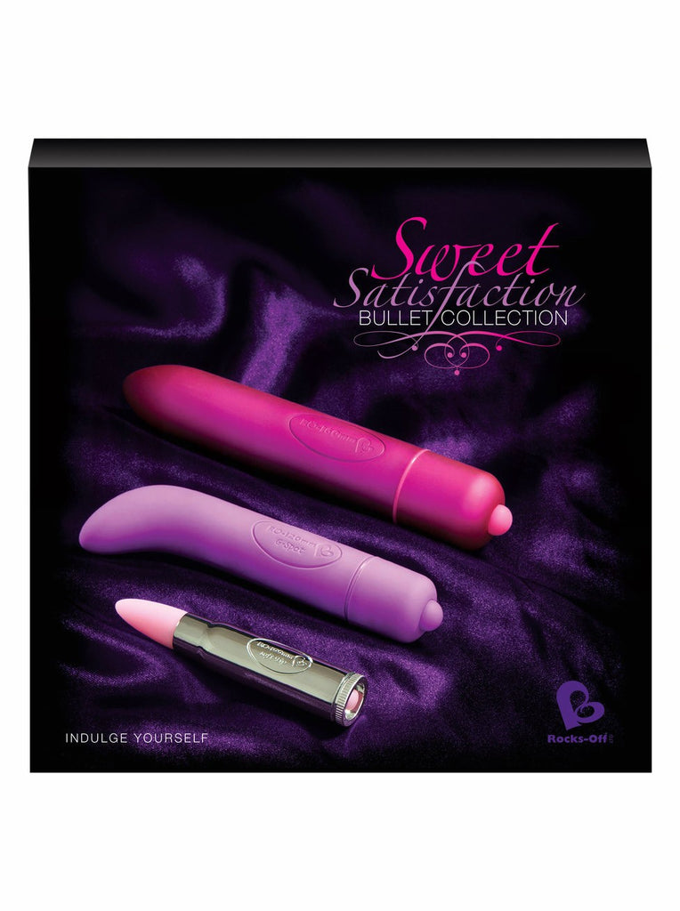 Skin Two UK Rocks Off Sweet Satisfaction Vibrating Bullet Gift Set Vibrator
