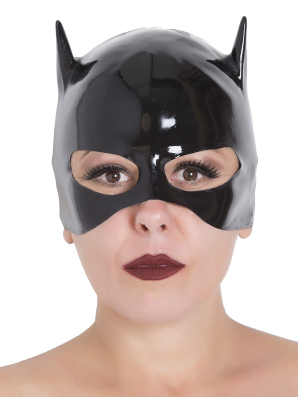Skin Two UK Rubber Cat Mask - One Size Hood