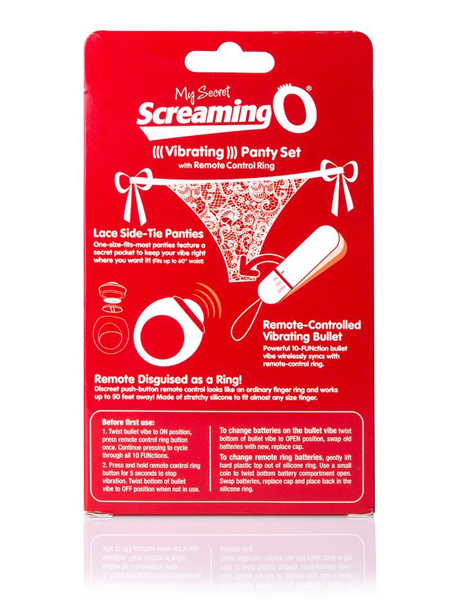 Screaming O Vibrating Panty Set Red Skin Two UK Screaming O Vibrating Panty Set Red Skin Two UK