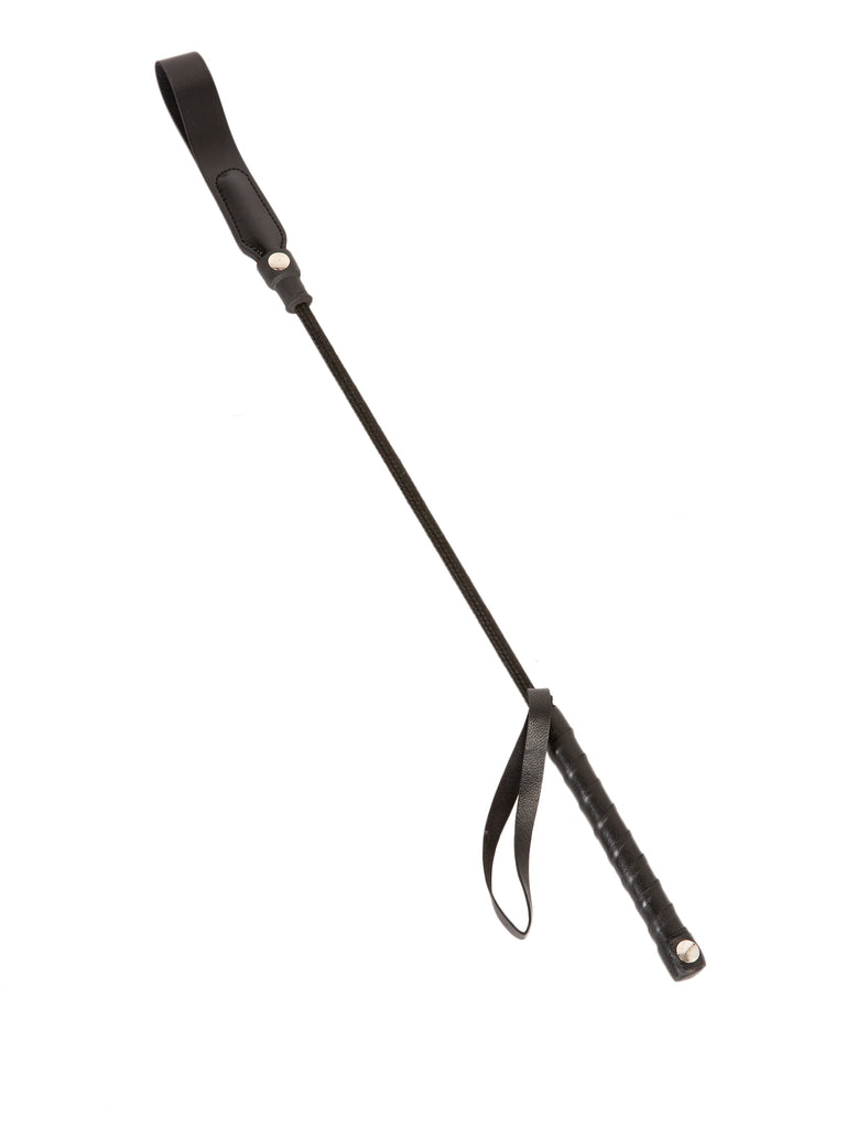 Skin Two UK Short Riding Crop slim tip Black 20" Crop