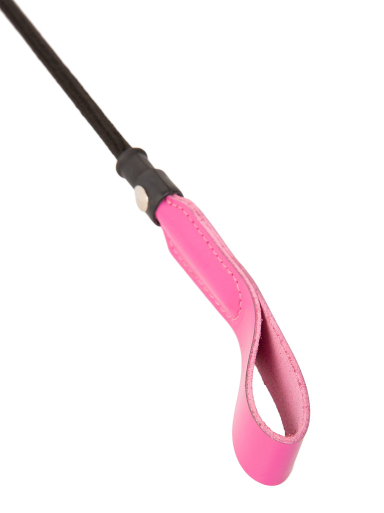 Short Riding Crop slim tip Pink 20