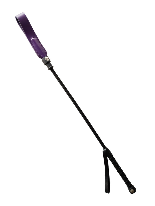 Skin Two UK Short Riding Crop slim tip Purple 20