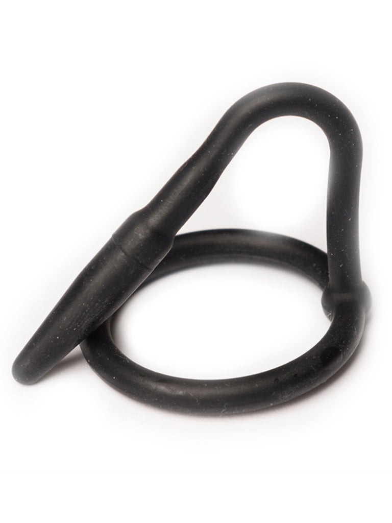 Skin Two UK Silicone Glans Plug Black Cock & Ball