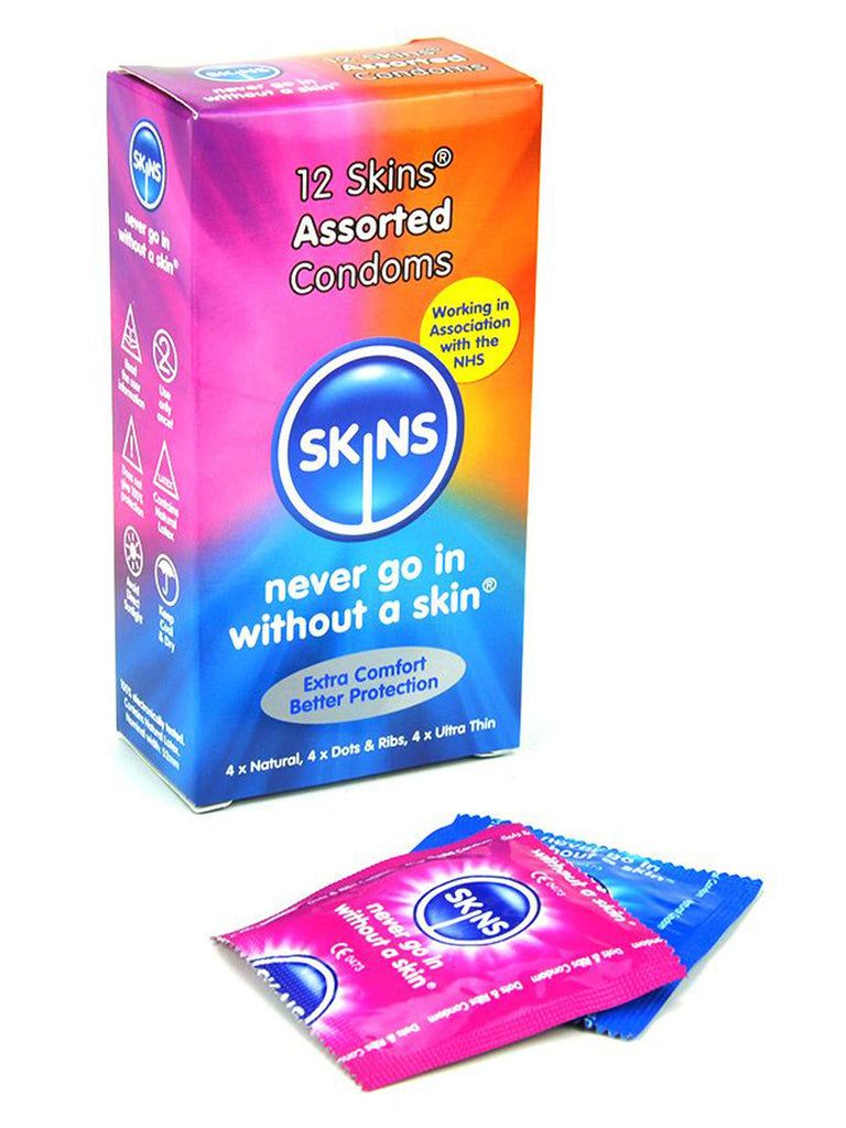 Skin Two UK Skins Assorted 12 Pack Condoms