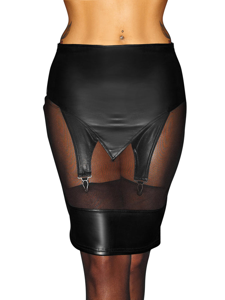 Skin Two UK Skirt with Suspenders Skirt