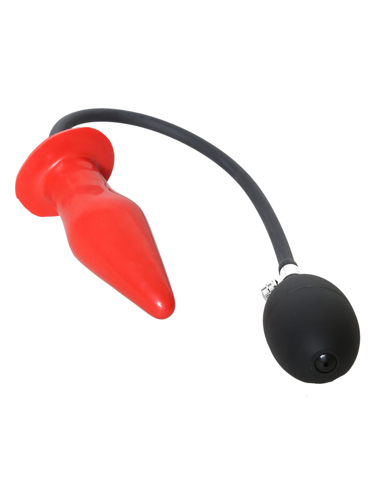Small Moulded Latex Inflatable Butt Plug Skin Two UK Small Moulded Latex Inflatable Butt Plug Skin Two UK