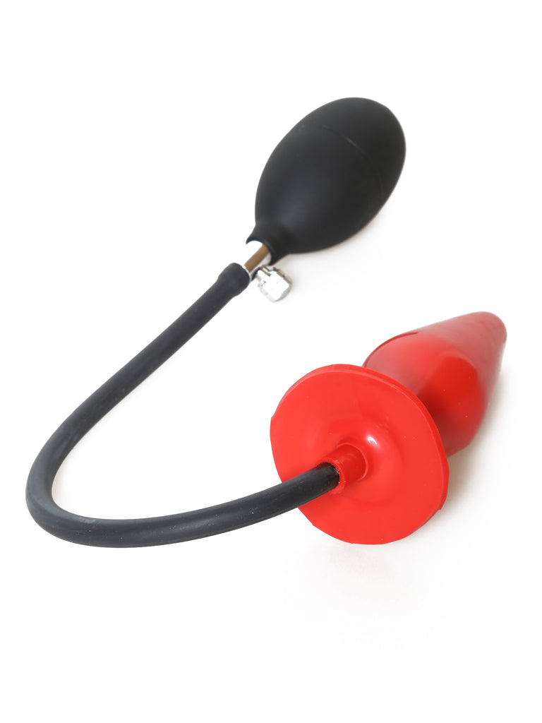 Small Moulded Latex Inflatable Butt Plug – Skin Two UK