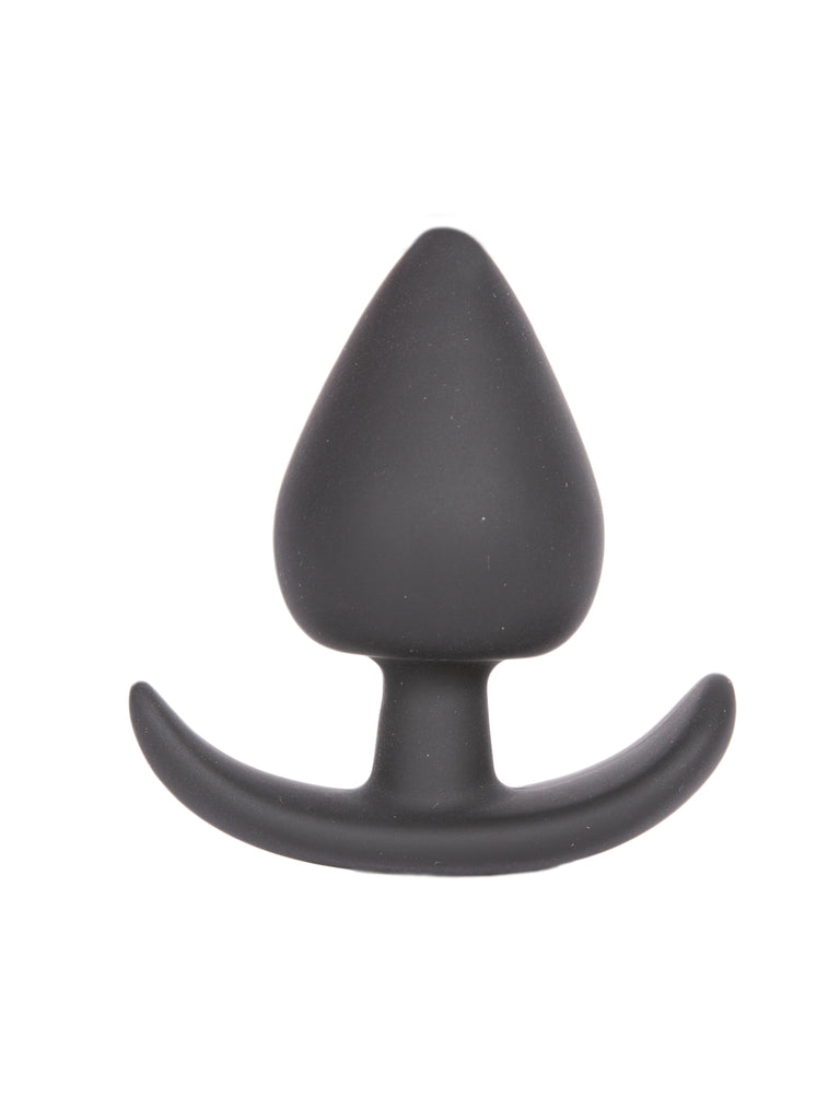 Skin Two UK Soku Small Black Silicone Butt Plug Anal Toy