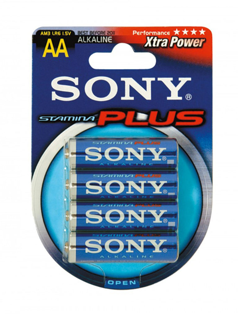 Skin Two UK Sony Stamina Plus AA Alkaline Batteries 1.5V Vibrator