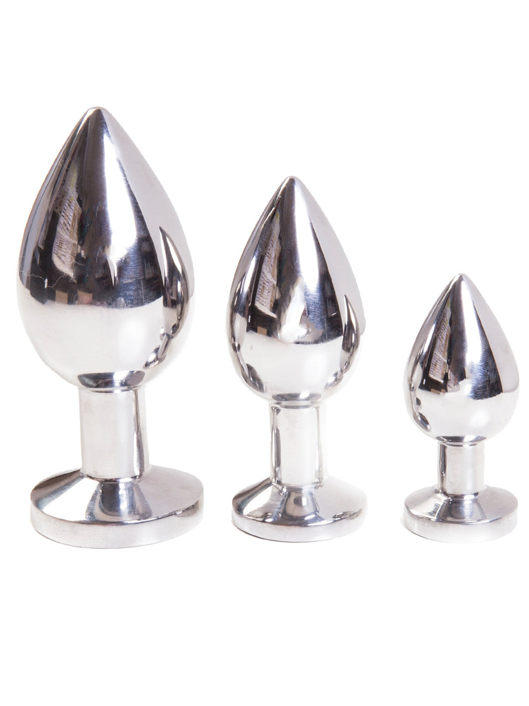 Steel Butt Plug Starter Set Skin Two UK Steel Butt Plug Starter Set Skin Two UK