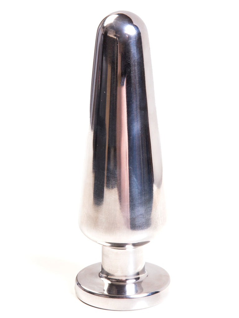 Steel Dominator Heavy Butt Plug Skin Two UK Steel Dominator Heavy Butt Plug Skin Two UK