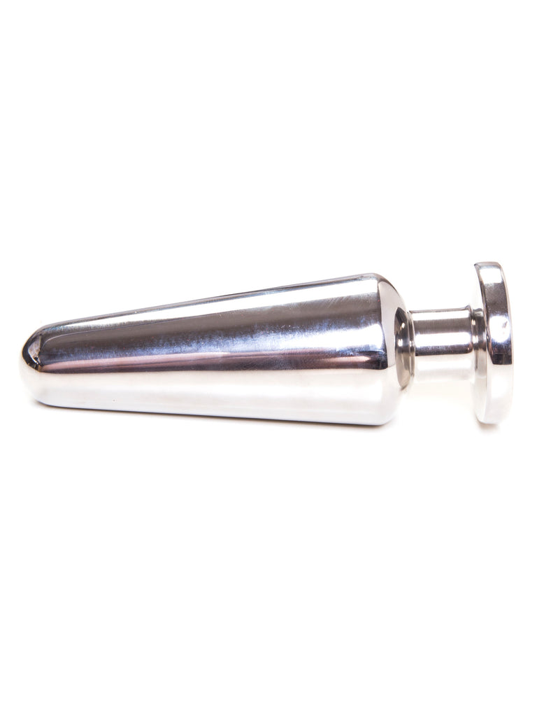 Steel Dominator Heavy Butt Plug Skin Two UK Steel Dominator Heavy Butt Plug Skin Two UK