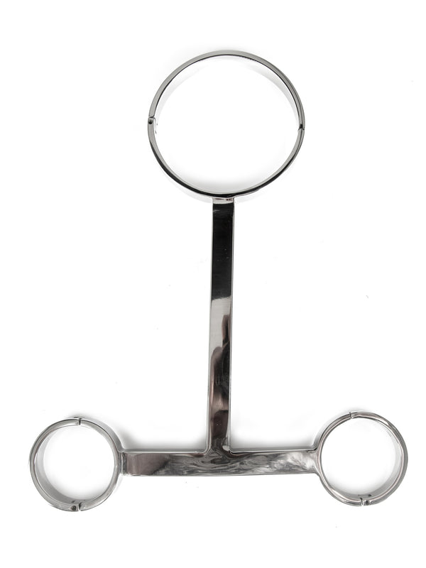 Skin Two UK Steel Neck to Wrist Restraint with Lock Body Restraints