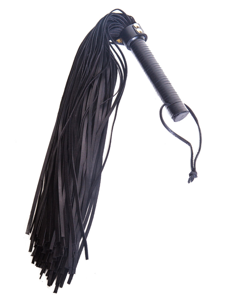 Skin Two UK Suede Flogger with Leather Handle Flogger