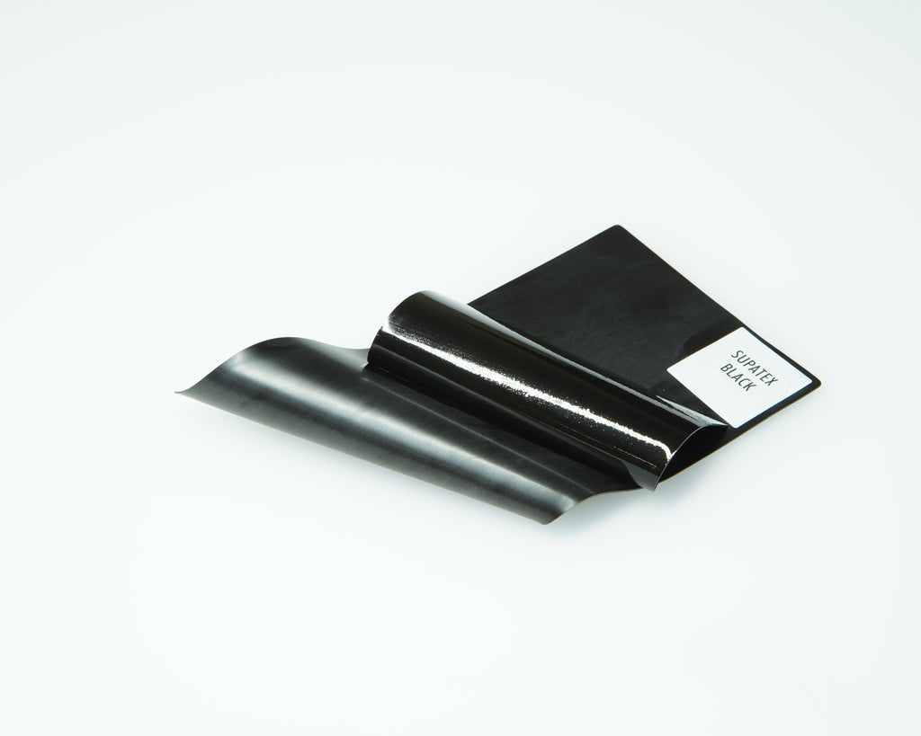 Latex/Rubber Sheeting Supatex Black - 0.33mm Thickness - UK Seller