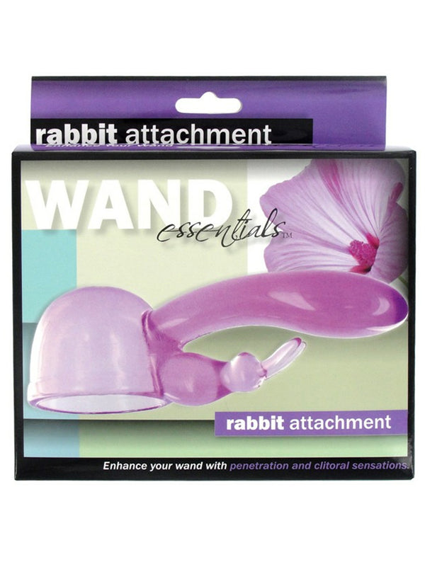 Skin Two UK Wand Essentials Purple Rabbit Attachment Vibrator
