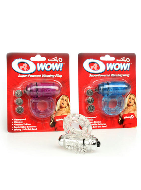 Screaming O Wow Vibrating Cock Ring  Skin Two UK