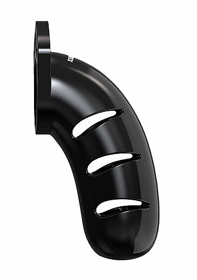 Skin Two UK Model 22 Cock Cage with Electro - Black Chastity