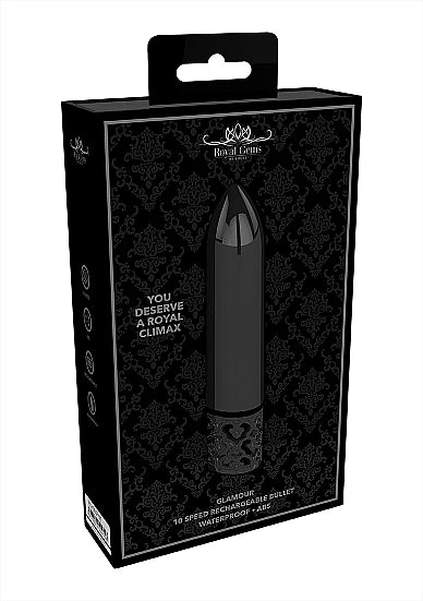 Skin Two UK Glamour - Rechargeable ABS Bullet - Black Vibrator