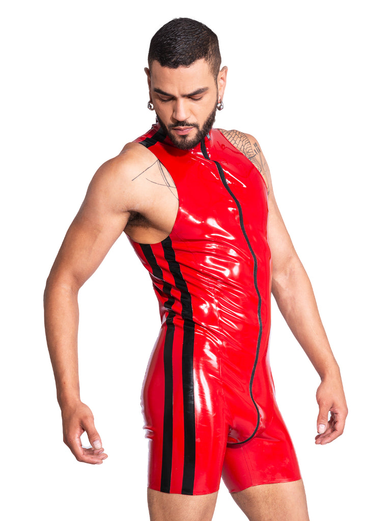 Skin Two UK Flaming Sleeveless Tomsuit Catsuit