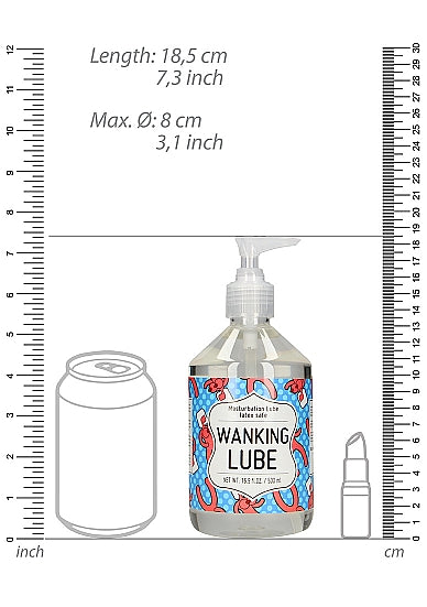 Skin Two UK Masturbation Lube - WANKING LUBE - 500ml Lubes & Oils