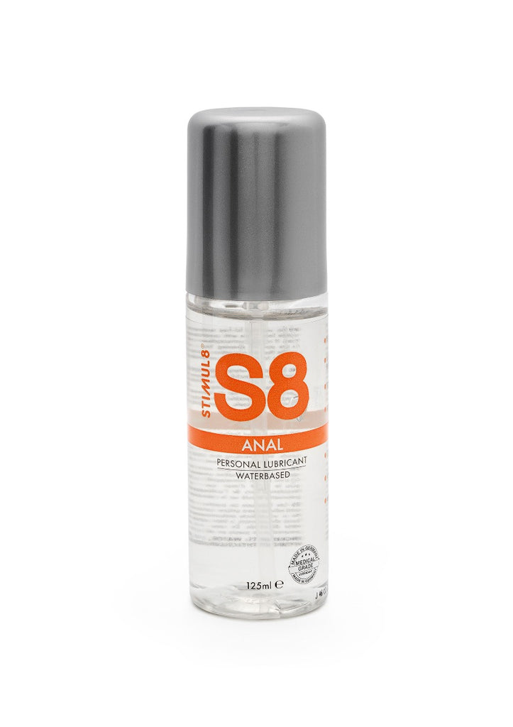 Skin Two UK S8 Water Based Anal Lube 125ml Lubes & Oils