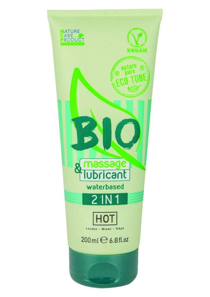 Skin Two UK HOT Bio Water Based Massage & Lube 200ml Lubes & Oils